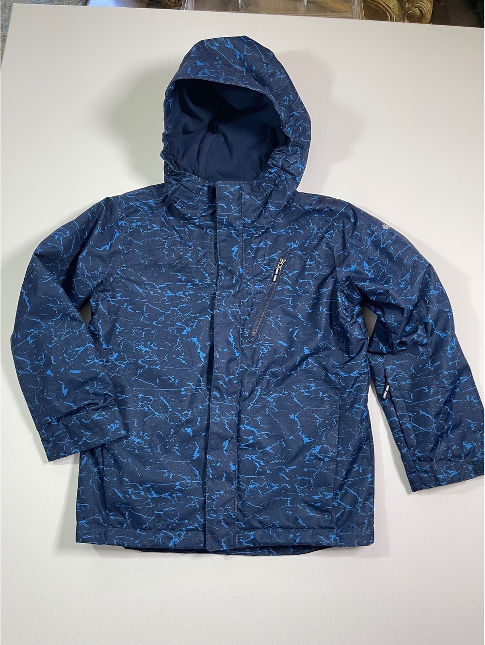 Columbia Boys Size 8 Waterproof Winter Jacket Blue Size S